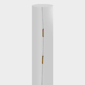 Wholesale 28mm 24mm FBG Fiber Bragg Grating Coated with Gold and Nickel from china suppliers