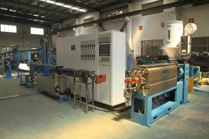 Wholesale Sky Blue Wire Extruder Machine For Low Smoking Halogen - Free Wire from china suppliers
