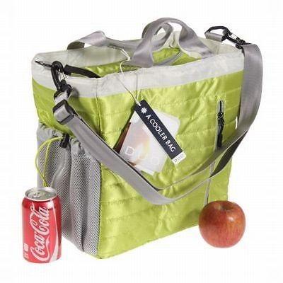 Quality lunch cooler bags with compartments 24 Can Stowe City Tote Insulated Hot Cold Shoulder Bag lunch bag for sale