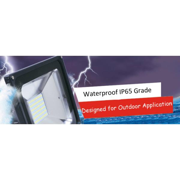 Color Changing Solar Powered LED Flood Light , Remote Controlled Solar Powered Flood Light