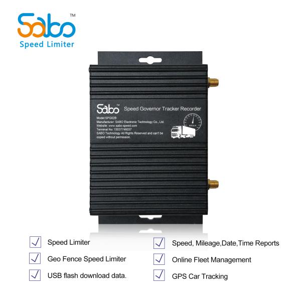 Quality Anti Disconnection SMS Alarm GPS Controlled Speed Limiter for sale