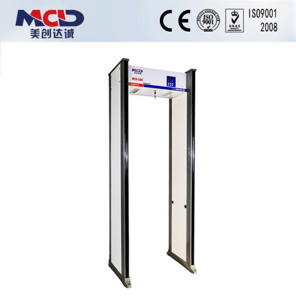 Quality 6 zones Lcd Display Door Frame Metal Detector with Remote Controller For Security,body scanner for sale