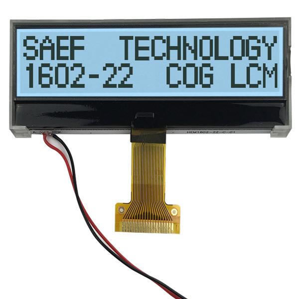 Quality Character 16x2 LCD Display FSTN Positive ST7032 3.3V MCU Interface for sale