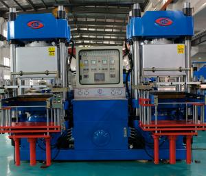 China Rubber Whorled Oil Cap Making Mould Machine 500 Ton Vacuum Compression Molding Machine For Car Industry on sale