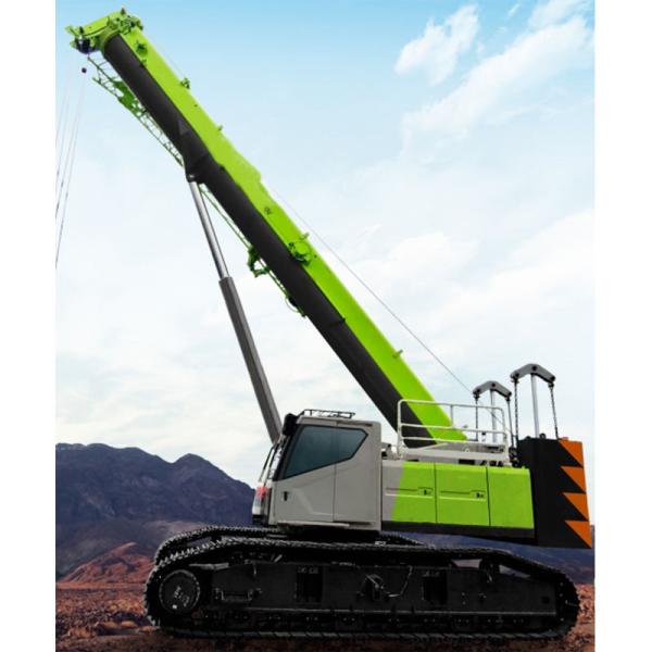 Green Zoomlion ZCT600V532 Used Crawler Crane Telescopic Truck Crane 60ton