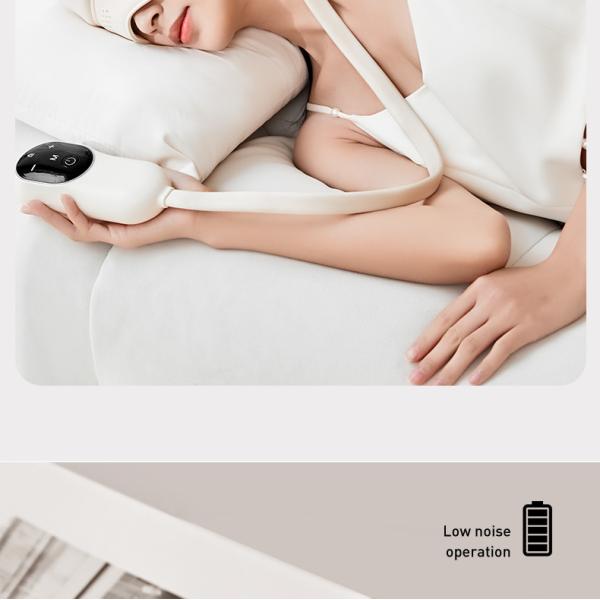 Rechargeable Air Compression Head Massager Eye Care Hot Compress