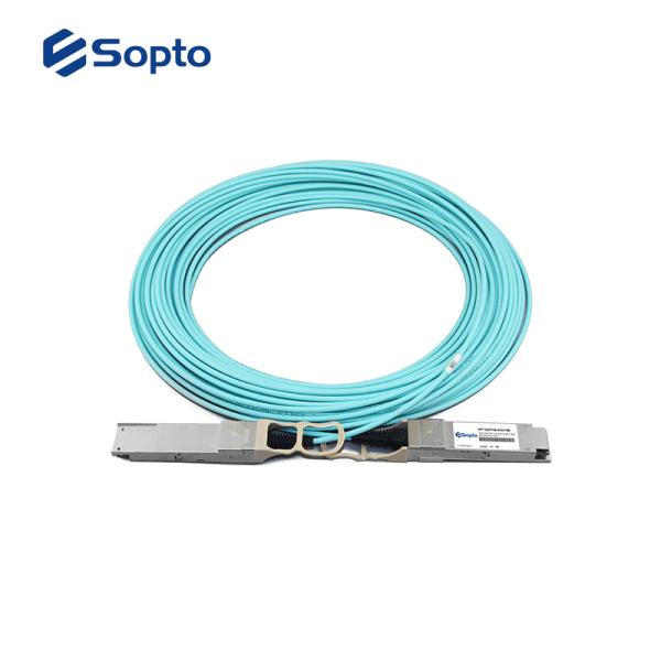 AOC Fiber Optic Cable Active Optical Cable 10G SFP+ To 10G SFP+
