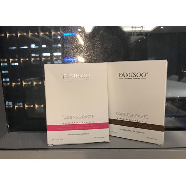 SGS Permanent Makeup Anesthetic Painless Lip Stricker 10pcs / Box Convenient