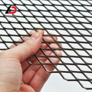 High Strength Expanded Metal Wire Mesh Diamond Stretch Perforated Metal Mesh