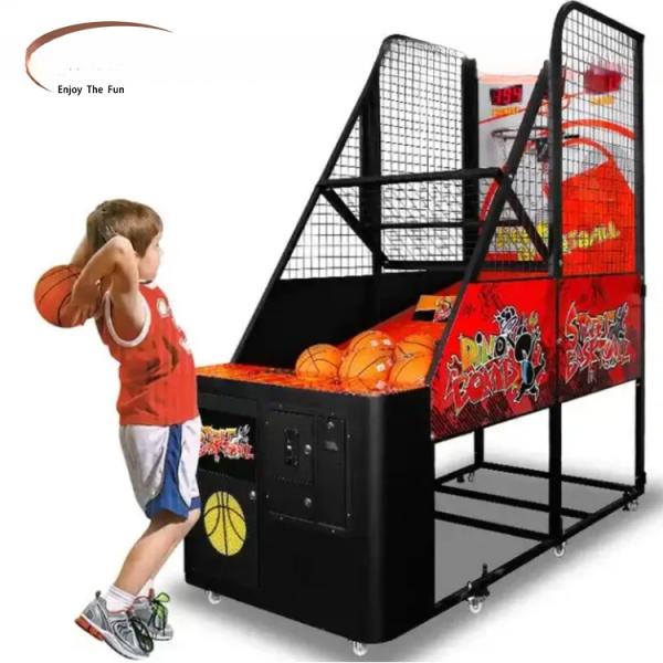 Dreamland Coin Operated Foldable Street Basketball Arcade Game Machine Basketball Shooting Machine