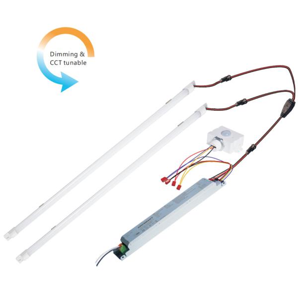 Bluetooth Smart Led Magnetic Strip Retrofit Kit For 4 Foot Troffer 36W