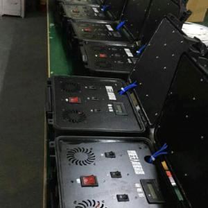 China Multi-function remote control drones jammers Aerial drones 2.4 G 5.8 G wireless video transmission remote jammer  Black on sale