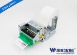 Queue machine system mini USB kiosk thermal printer module with presenter for