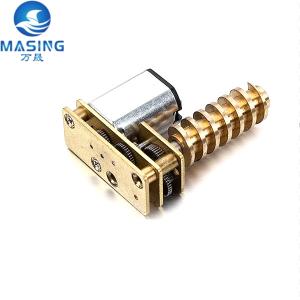 China Variable Speed 12mm Small DC Gear Motor Spur Gearbox N20 N30 Micro Worm Gear Motor on sale