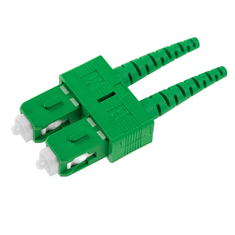 Multipurpose Sc Duplex Fiber Connector Blue Pink Color ROHS Approved