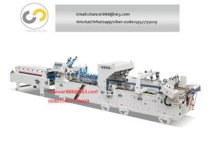 Wholesale Automatic pre-fold corrugated and cardboard box folder gluer machine from china suppliers