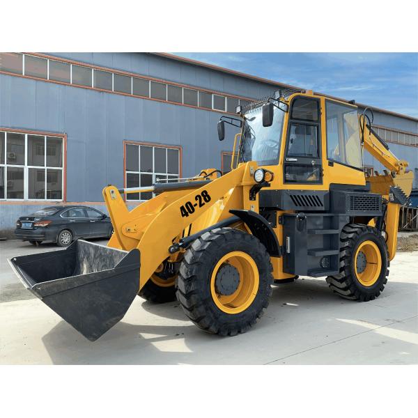 SNSC40-28 3000kg Backhole Loaders Powerfull Diesel Engines And High Performance