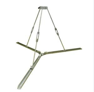 China Tripod Ground Mounting Bracket for PHT Pneumatic Telescopic Masts on sale