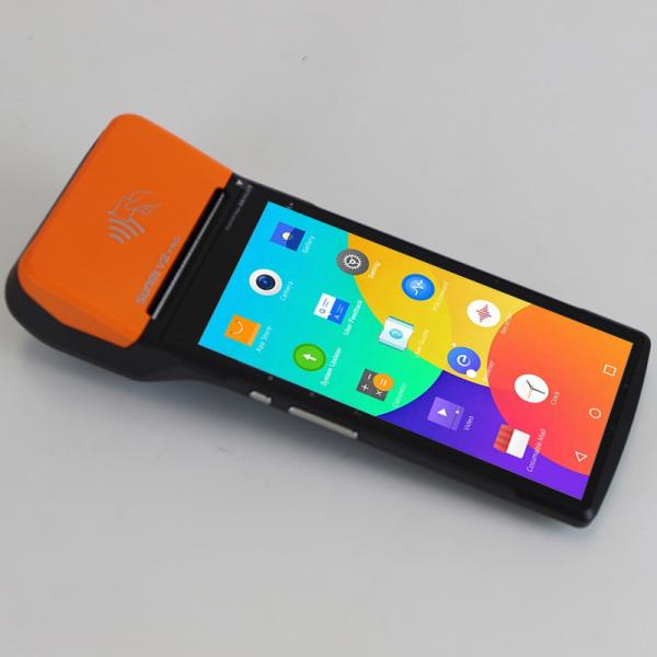Quality 1D Scanner All In One Android Handheld Pos Terminal NFC 4G for sale