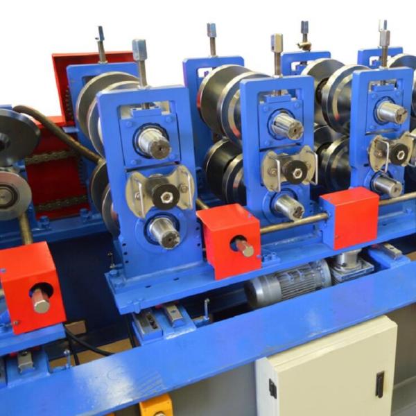 Steel Frame C Z Purlin Roll Forming Machine With 11.5kw Motor And Automatical Cutting Devices