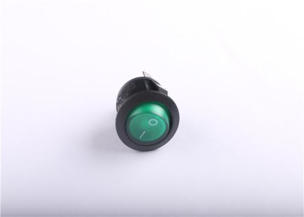 Quality Radiator Heater Miniature Round Rocker Switch 3 Way Customized Color for sale