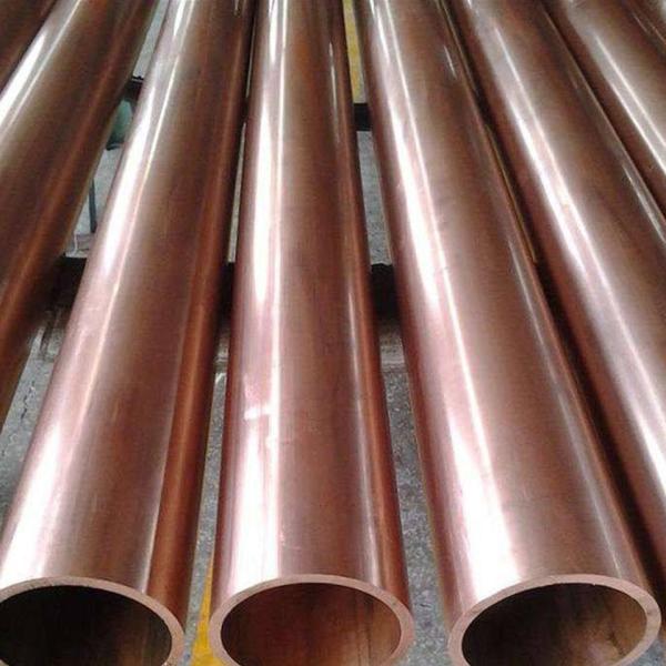 DIN 86019 CuNi10Fe1.6Mn Copper Nickel Alloy Pipe Seamless Round Polished Copper Pipes