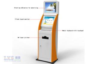 China Metal Keyboard With Trackball or Touchpad Photo Printing Kiosk LCD Monitor For Advertising on sale