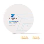 Microprocessor Open System SHT Multilayer Zirconia Block White for Dental