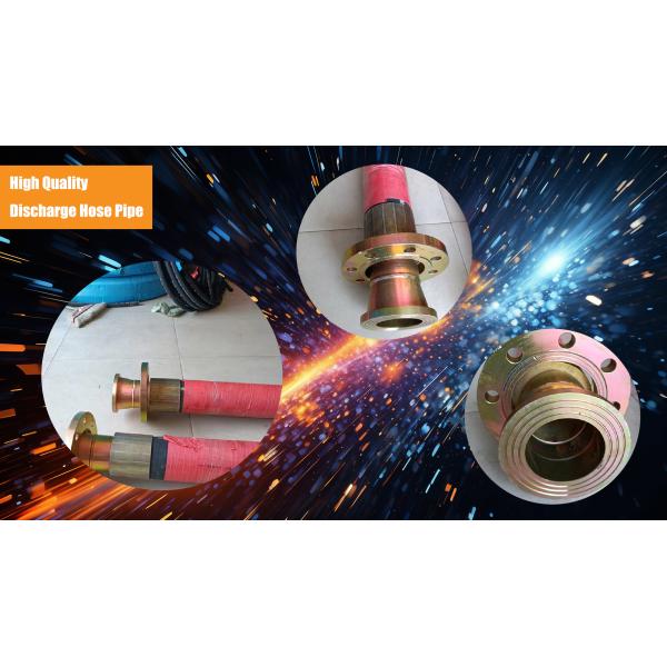 High Flexibility Discharge Hose Pipe With Easy Installation For Construction Sites