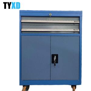 China Two Drawer Tool Cart Storage Toolbox Organizer Tool Chest on sale
