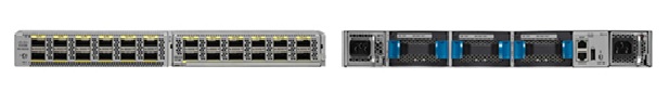 Nexus N5K-C5624Q Stackable 1RU Chassis with VXLAN 12x40G QSFP QoS SNMP LACP Functions