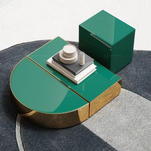 China Space Saving Modern Adjustable Coffee Tables SS Steel Furniture on sale