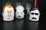Three Types Eraser Heads Speaker Toy For Promotion Gift / Collection