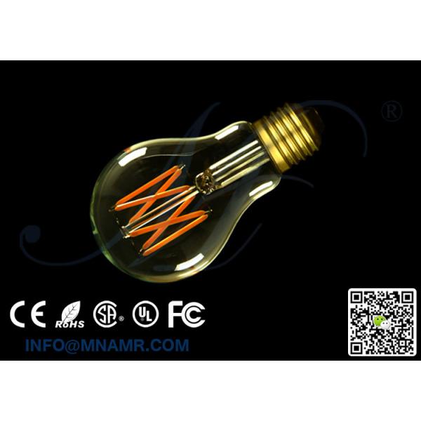 6W A19 LED Edison Bulb for Vintage Wrought Iron Light Loft Style Creative Pendant Lamp 6W A19 LED Edison Bulb for Vintage Wrought Iron Light Loft Style Creative Pendant Lamp