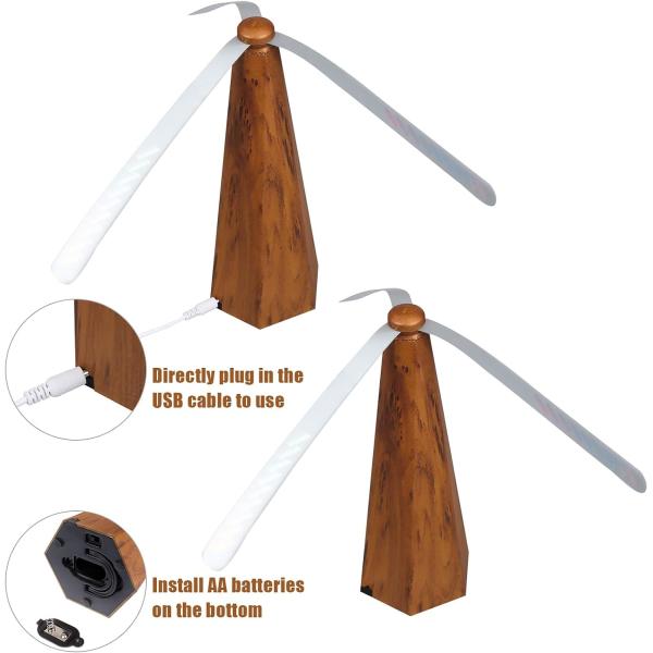 OEM Design Manufacturer Supplier with 3 Fan Blades UV Fly Killer Summer Free Standing Fly Trap ABS Fly Repellent Fan