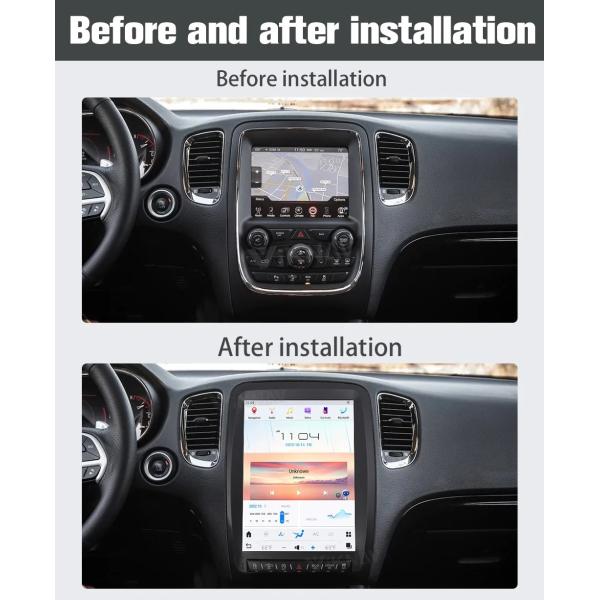 1024x768 Android Car Radio For 2014-2016 Dodge Durango