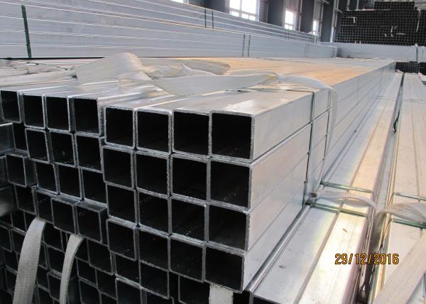 Corrosion Resistant 3x3 Galvanized Square Tubing Hot Rolled / Cold Drawn / Hot Rolled