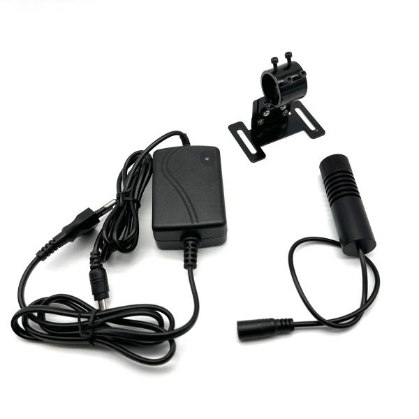 520nm 200mw Green Line Laser Module 12V Power Supply 22x80mm Laser Diode Module with Bracket