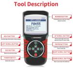 Multi-languages large screen car Code Reader OBD2 Diagnostic Tool