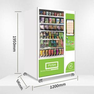 China 24h Self Service Automatic Touch Screen Combo Drink Snack Vending Machine Distributeur Automatique Vendor on sale