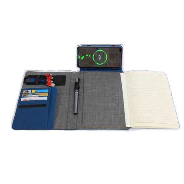 Quality Customized A5 Power Bank Notebook Diary Multifunctional Office Gift for sale
