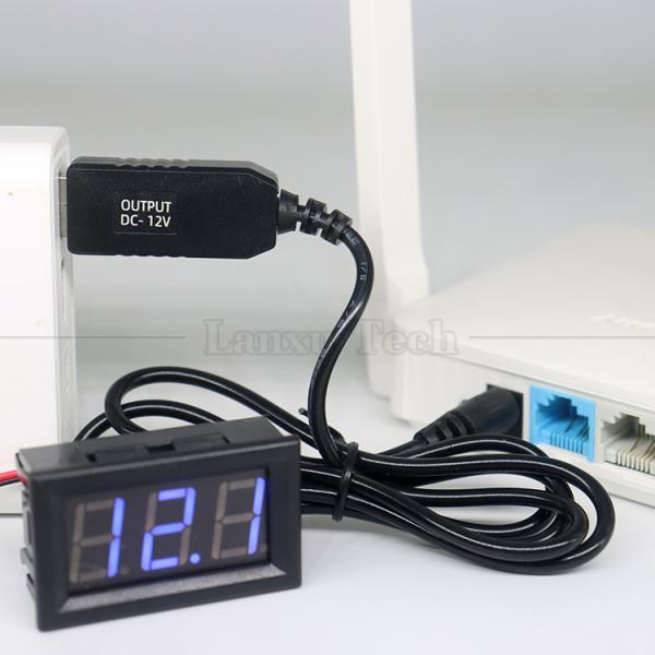 High Quality Booster Step Up 5V USB to 12V DC Power Elevador Convertidor Cable for Wifi Router