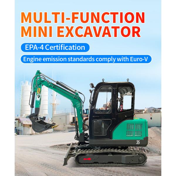 34kw Backhoe Mini Excavator Manufacturer with Changchai 490 Engine
