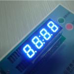 350mm Continuous Green Four Digit 7 Segment LED / Electronic Display Board