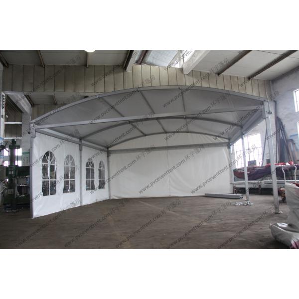 12 To 15m Width Clear Span Archy Storage Tent Aluminum Structure With ABS Wall System