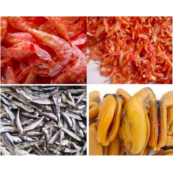 Crawler Belt Color Sorter , 5kw Dry and wet Shrimp Sorting Machine