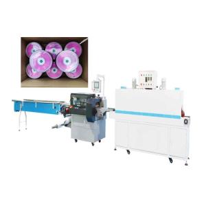 China 5.5KW High Speed Shrink Wrapping Machine 380V Disk Collective Box Packing on sale