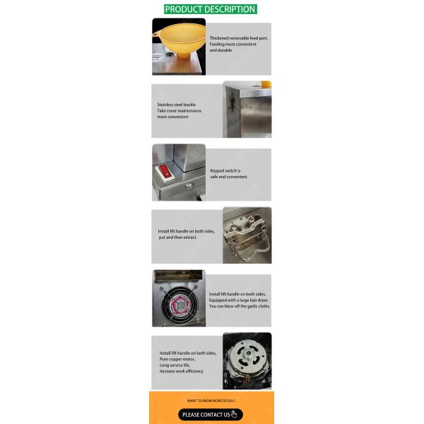 25000G/H Garlic Peeling Machine Garlic Skin Removing Machine Garlic Peeler