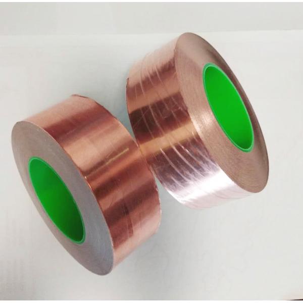 0.06mm Thick Mri Room Conductive Adhesive Copper Tape Customized Width