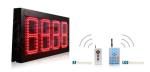 6500mcd RS232 Led Gas Price Display Columns Epistar